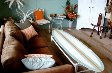 Surfboard decor ideas – creative and original DIY home decorations