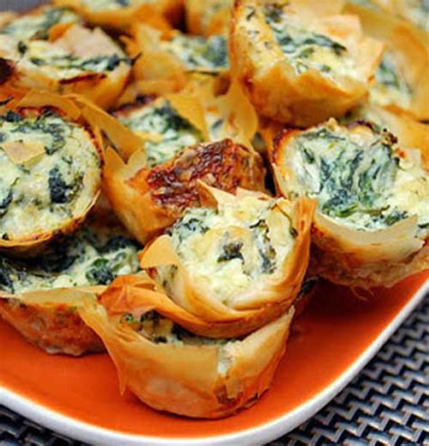 Spanakopita Bites – Greek Spinach Pie Bites Recipe - Flavorite