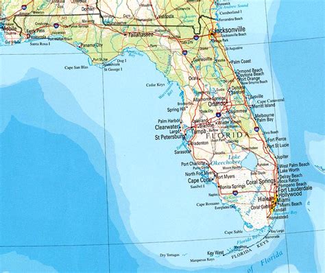 Florida Reference Map