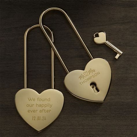 Infinite Love Personalized Love Lock