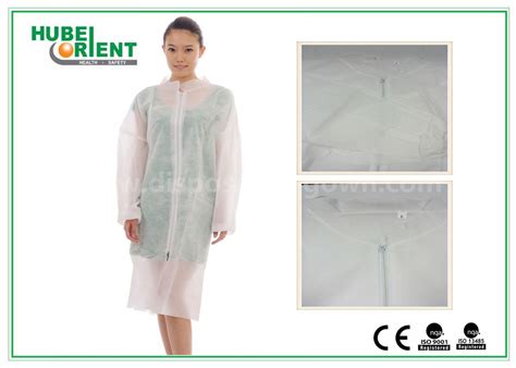 Hospital Surgical Lab Coats / White Lab Coat For Adult By MP Tyvek Materials