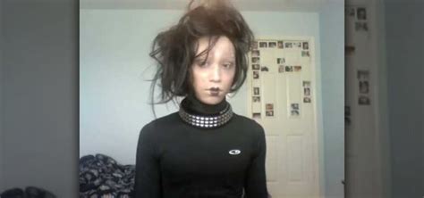 How to Create a creepy Edward Scissorhands makeup look for Halloween ...