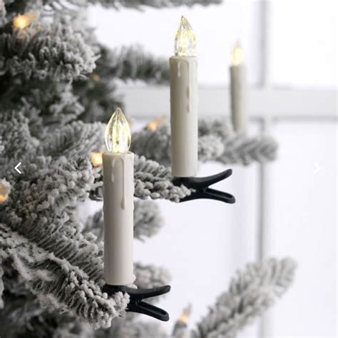 Christmas Lights: Battery Operated Candles