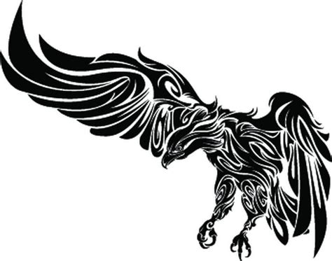 Tribal Crow Tattoo Designs - Cliparts.co