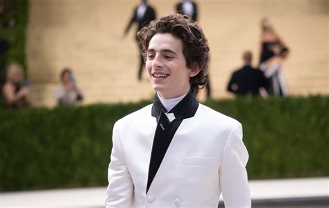 Timothée Chalamet shares first look at himself as Willy Wonka