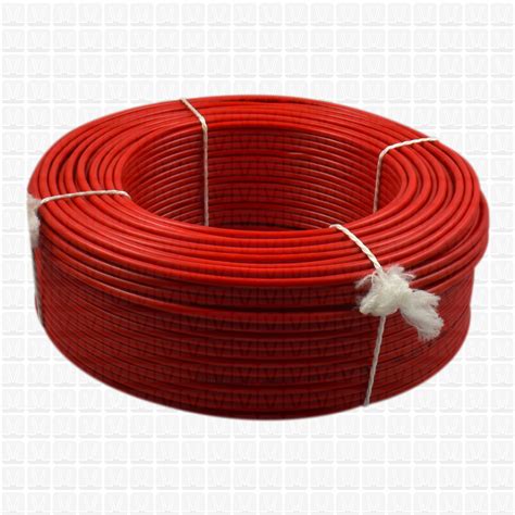 VARDHMAN 2.5 mm Wire Red (90 Mtr./Bundle) | MultiStrand Wire | Vardhman ...