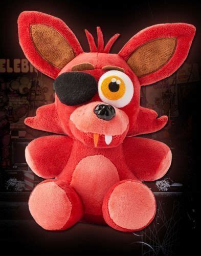 FNAF Plüsch five Nights at Freddy's Red Foxy Plush Doll Stofftier Spielzeug 7" | eBay