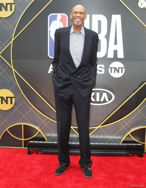 Kareem Abdul-Jabbar lors de la soirée des NBA Awards 2019 au Barker ...