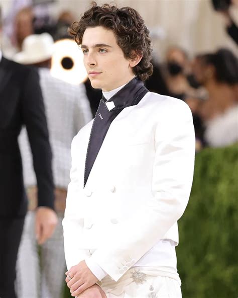 Met Gala 2023 Timothee Chalamet Blazer | California Outfits