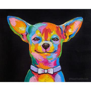 Famous Cute Dog Painting on Canvas For Sale Online Gallery