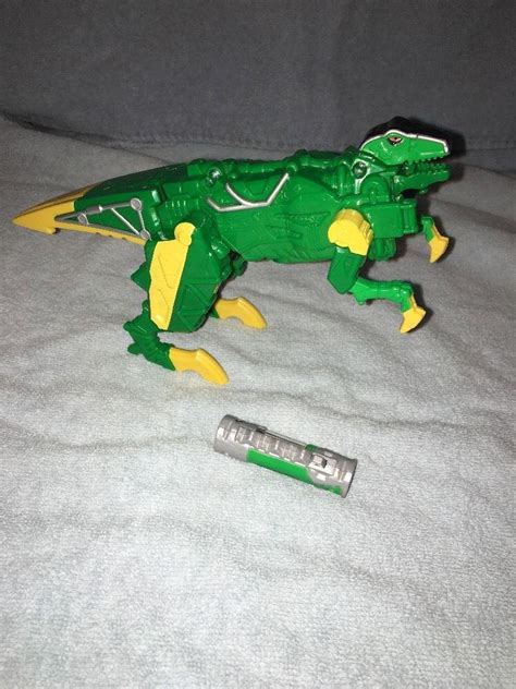 Power Rangers Dino Charge Raptor Zord COMPLETE Green | #1847796094