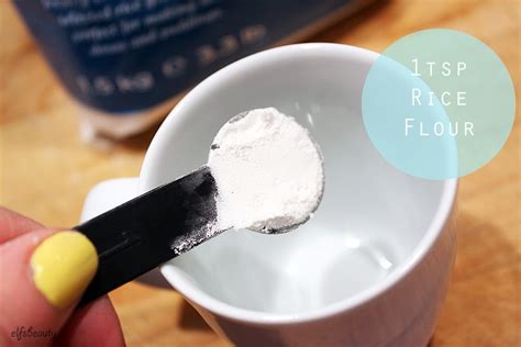 Elf's Beauty: DIY| Easy Rice Flour Facemask