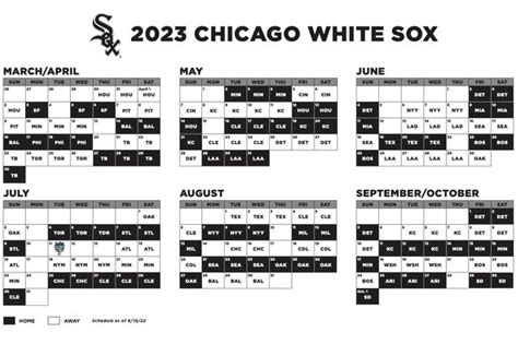 Chicago White Sox announce 2023 schedule - South Side Sox