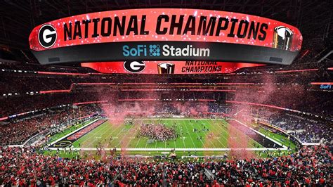 2023 College Football Playoff National Championship at SoFi Stadium ...