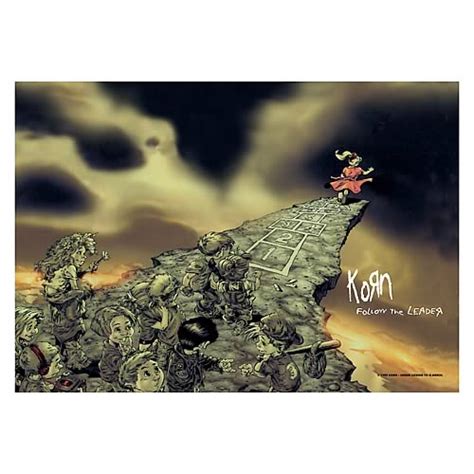 Korn Follow The Leader Fabric Poster Wall Hanging