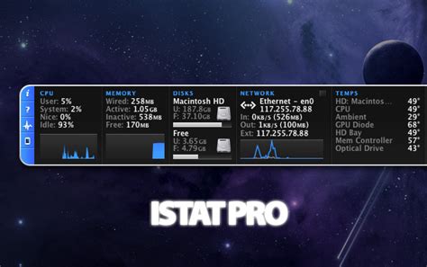 iStat Pro. Monitor your system through delicious pixels • Beautiful Pixels