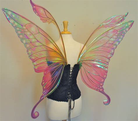 Large Swallowtail Iridescent Fairy Wings in Your Choice of - Etsy | Fairy wings, Cosplay wings ...