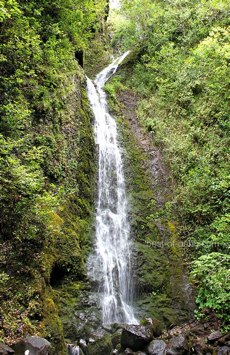 Lulumahu Falls - a Pali Mountainside Waterfall