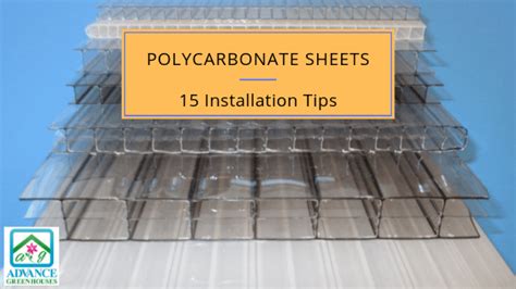 Polycarbonate Sheets or Panels - 15 Great Installation Tips