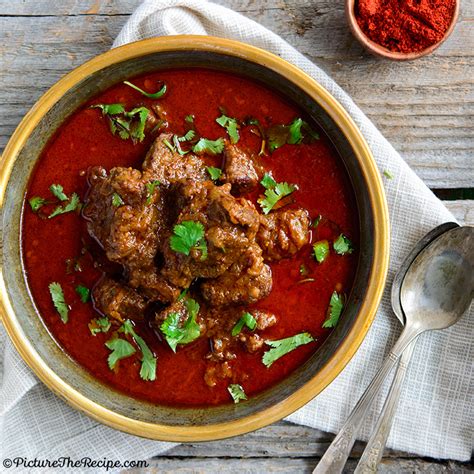 Rogan Josh (Mutton/Lamb in a Kashmiri chilli pepper gravy) | Picture ...