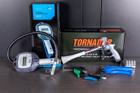 Essential Air Tools Package for Efficient Cleaning and Tire Inflation ...