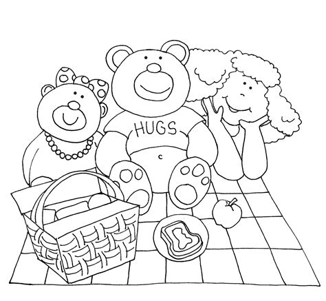 Free Dearie Dolls Digi Stamps: Teddy Bear Picnic