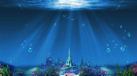 ASMR - The Little Mermaid's Underwater Castle (Atlantica soundscape ...