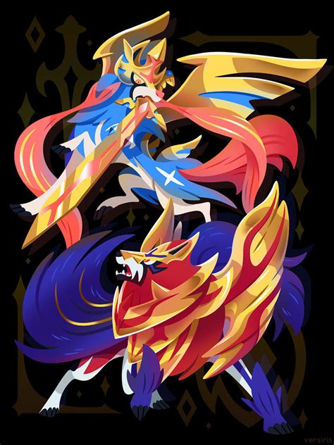 Art of Zacian and Zamazenta That Caught My Eye : r/PokemonSwordAndShield