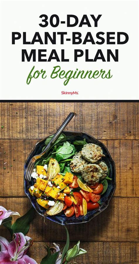 30-Day Plant-Based Meal Plan For Beginners in 2020 | Plant based diet ...