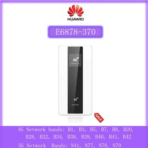 Huawei 5G mobilny Router E6878-370 5G E6878-870 5G przenośny punkt dostępowy MIFI bezprzewodowy ...