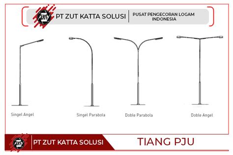 Jenis Tiang PJU dan Kegunaan Lampu Jalan - Zut Katta Solusi