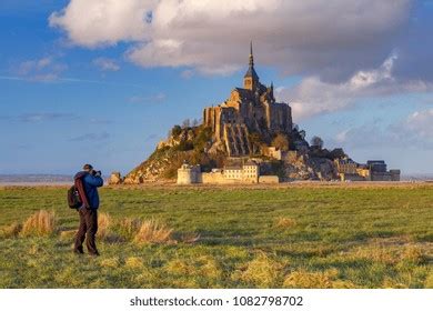 Mont Saintmichel Sunset Stock Photo 1082798702 | Shutterstock