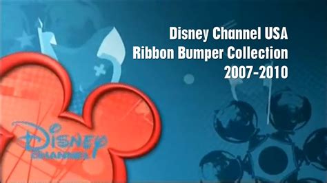 Disney Channel USA - Ribbon Bumper Collection (2007-2010) - YouTube