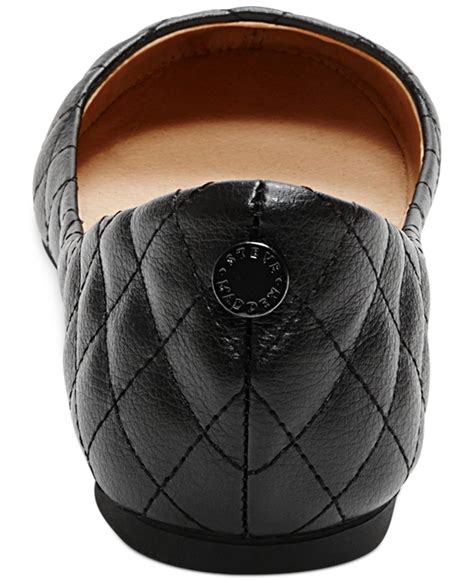 Steve Madden Kwiltt Quilted Flats in Black - Lyst