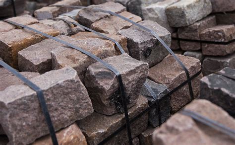 Reclaimed Granite Cobblestone Pavers | Stockyards Brick & Timber