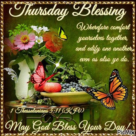 Happy Thursday Good Morning Blessings Gif Goimages Us - vrogue.co