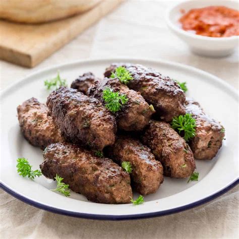 Cevapi - Easy Balkan Beef Sausages | Wandercooks