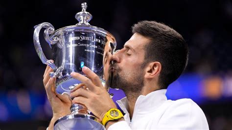 Novak Djokovic extended his record Grand Slam titles to 24 by defeating ...