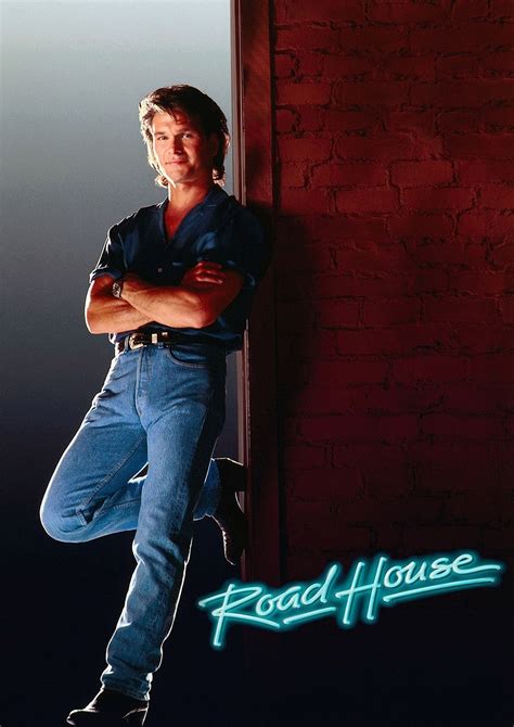 Road House 1989 Poster American Action Film Wall Decor Retro Cinema Patrick Swayze Ben Gazzara ...