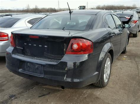 1C3CDZAB6CN132665 - 2012 DODGE AVENGER SE, BLACK - price history ...