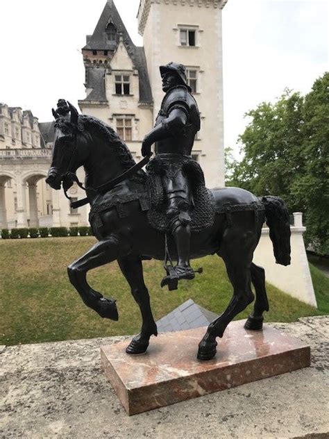 Proantic: Imposing Bronze Statue Of The " Condottiere Bartoloméo Col