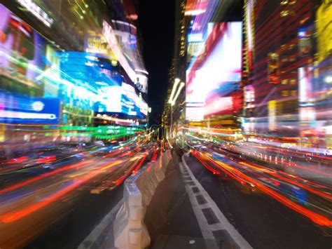 NY times square at night stock image. Image of scene, states - 1603693