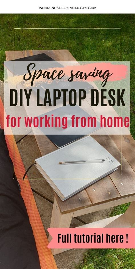 DIY Laptop Desk/Stand- Easy Reclaimed Wood Project | Diy laptop, Diy projects using wood, Cool ...