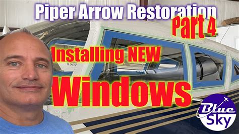 Piper Arrow Interior Renovation part4 - Window Replacement - YouTube