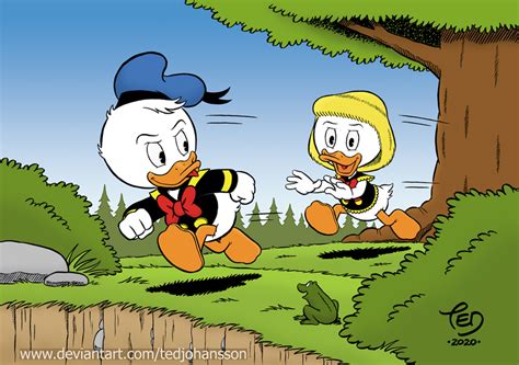 Donald and Della Duck by TedJohansson on DeviantArt