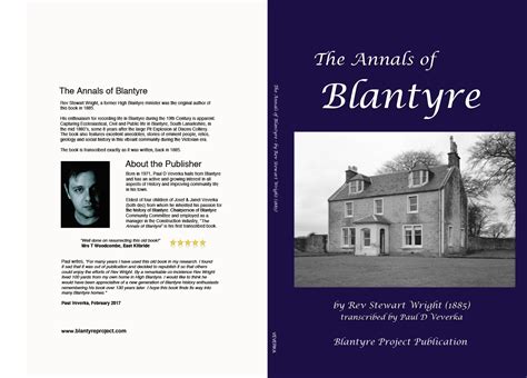 The Annals of Blantyre Blantyre Project - Official History Archives, Lanarkshire Old Blantyre ...