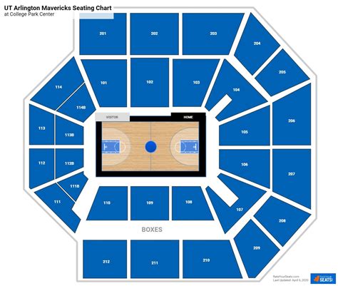 College Park Center Seating Charts - RateYourSeats.com