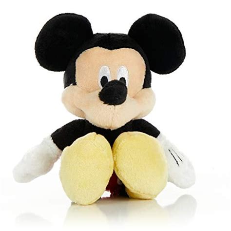 KIDS PREFERRED Disney Baby Mickey Mouse Stuffed Animal Plush Toy Mini Jingler, 6.5 inches ...