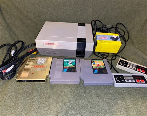 Original Nintendo Console and Games Tested and Working - Etsy