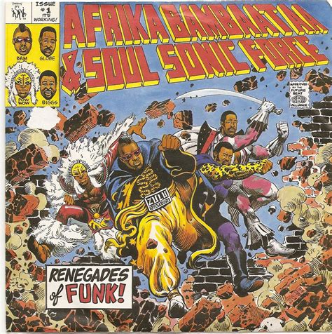 Renegades of Funk - Afrika Bambaataa | Afrika bambaataa, Album covers, Funk